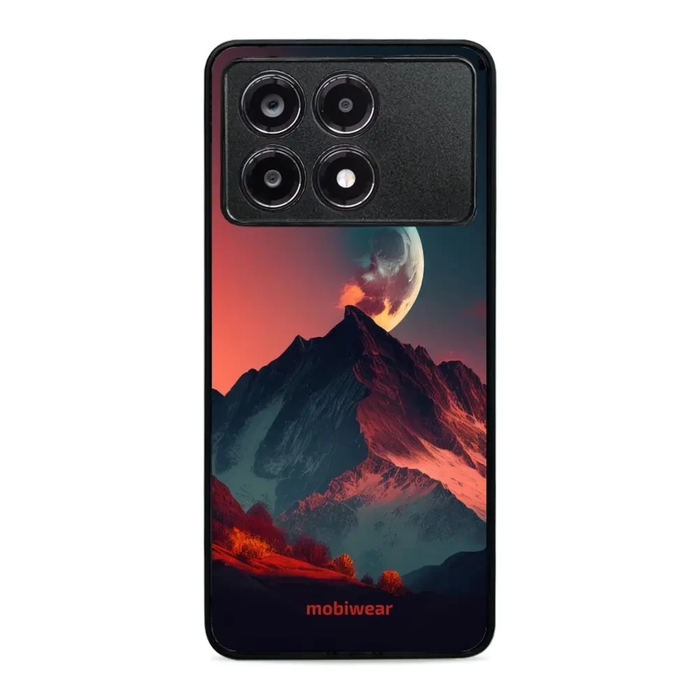 Etui ochronne do Xiaomi POCO X6 Pro, Mobiwear Glossy Case, górski zmierzch