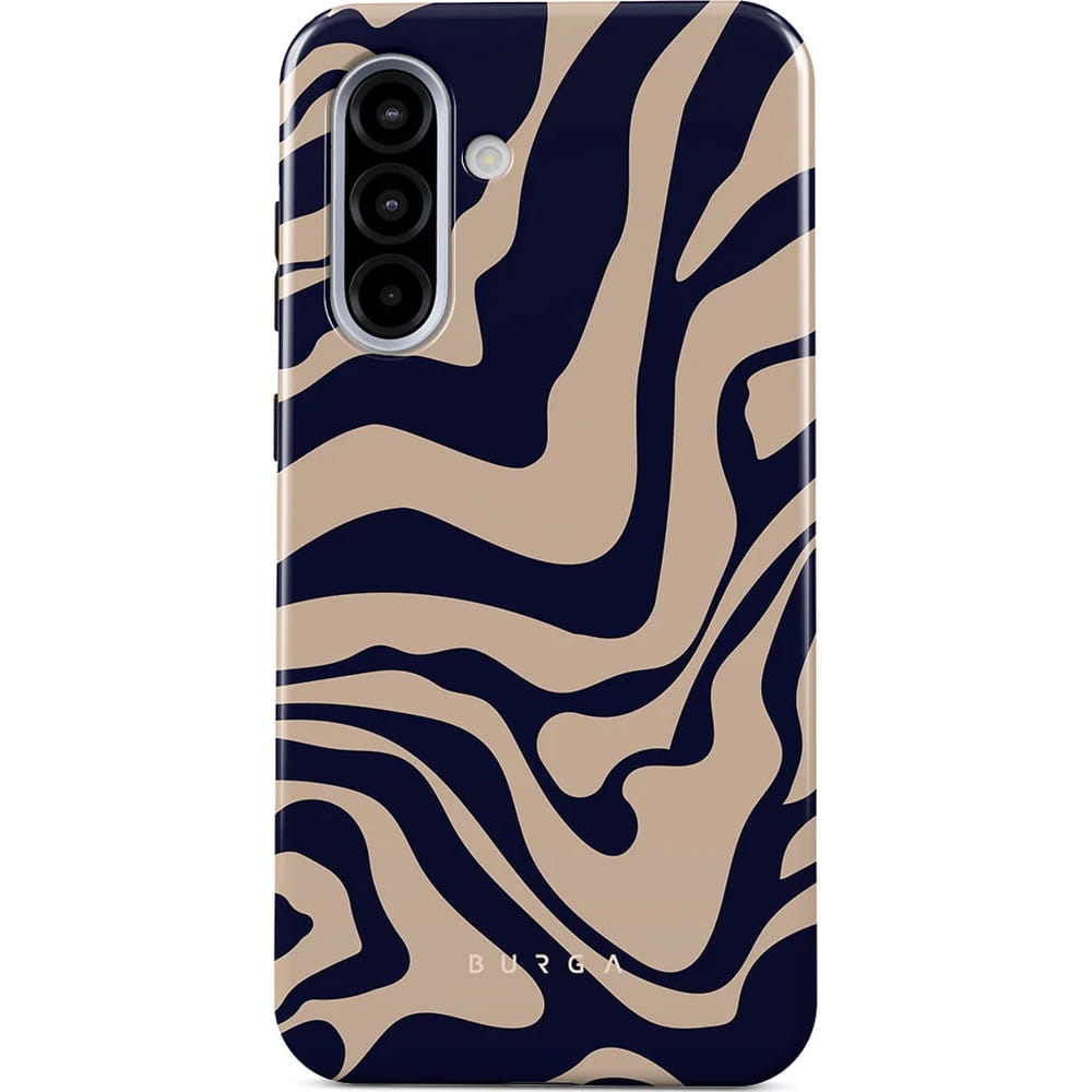 Image of Etui Burga Vigilant Tough do Galaxy A36 5G, beżowo-granatowe