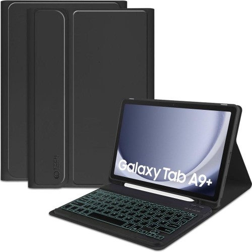 Image of Etui Tech-Protect SC Pen + Keyboard do Galaxy Tab A9 Plus, czarne