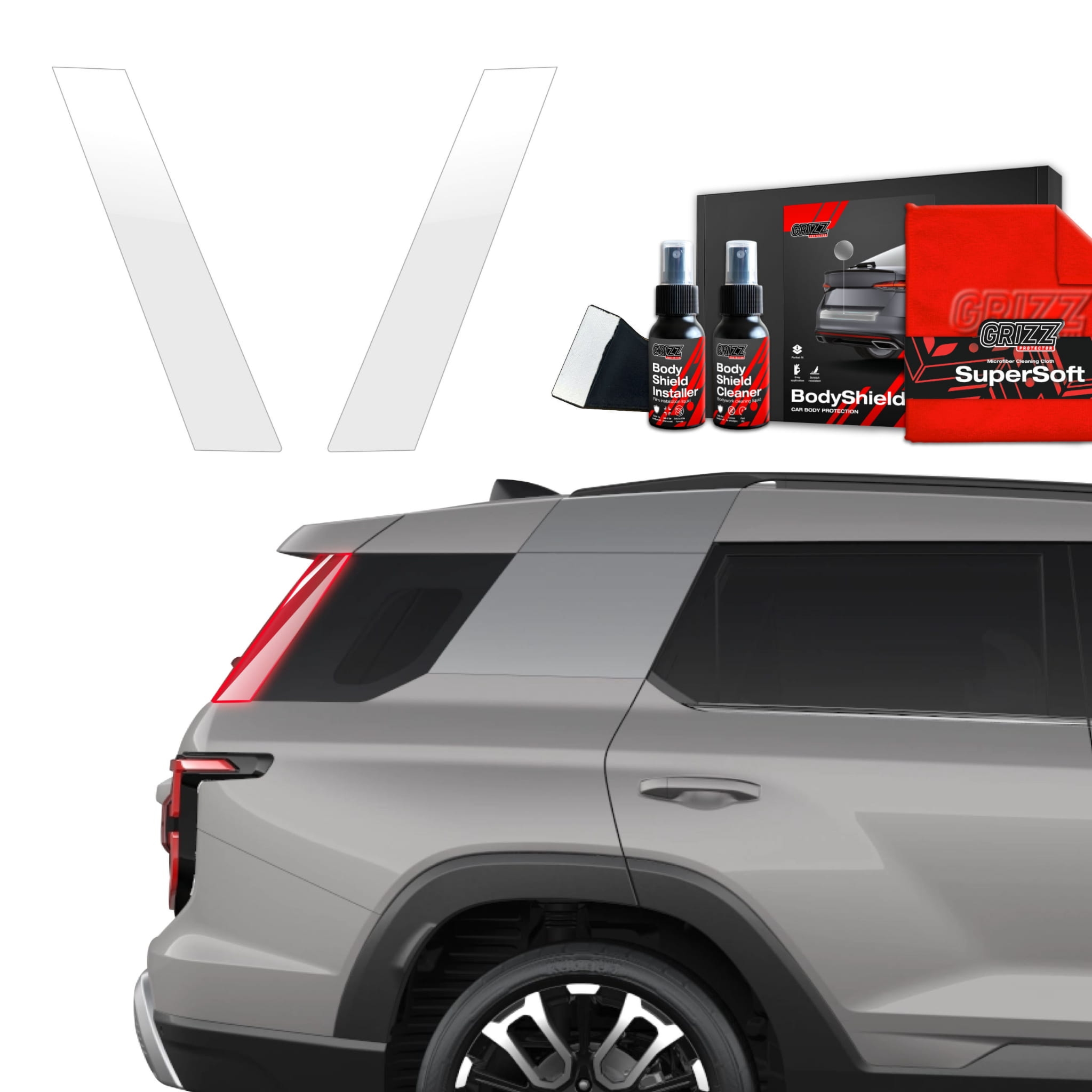 2w1 Folia ochronna Grizz Protector na słupki do SsangYong Torres (2024-2026)