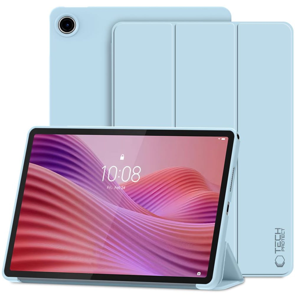 Image of Etui Tech-Protect SmartCase do Lenovo Tab 10.1" TB-311, niebieskie