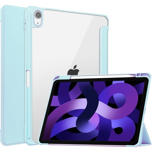 Image of Etui Bizon Case Tab Clear Matt do Apple iPad Air 6 / 5 / 4, iPad Pro 11 2018, błękitne