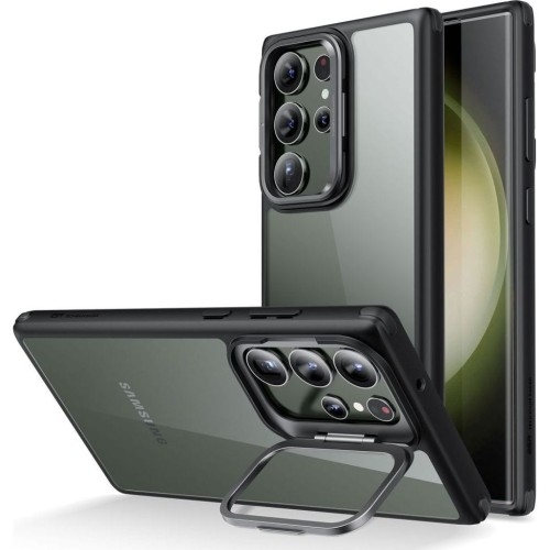 Image of Etui ESR Classic Kickstand do Galaxy S23 Ultra, przezroczysto-czarne