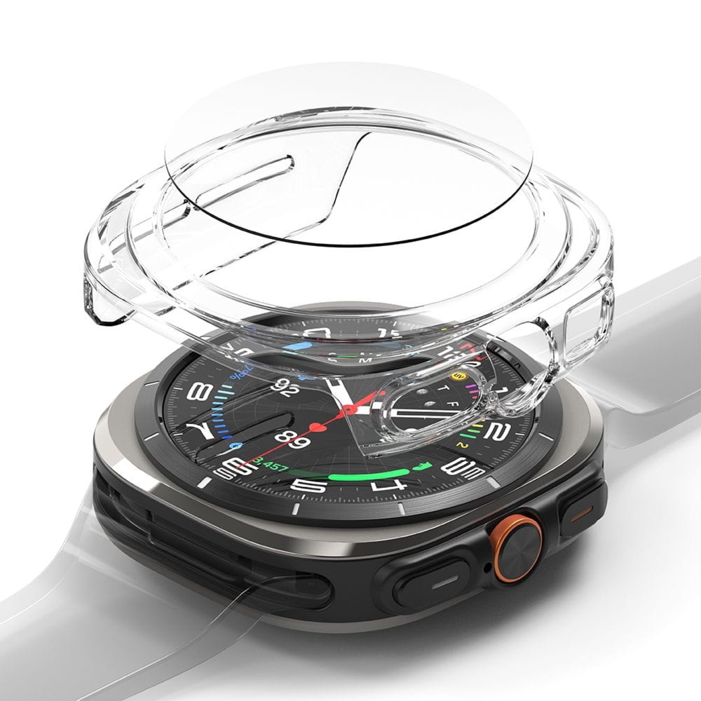 OUTLET: Etui + szkło Ringke Slim & Tempered Glass do Galaxy Watch Ultra 2 / 1, przezroczyste