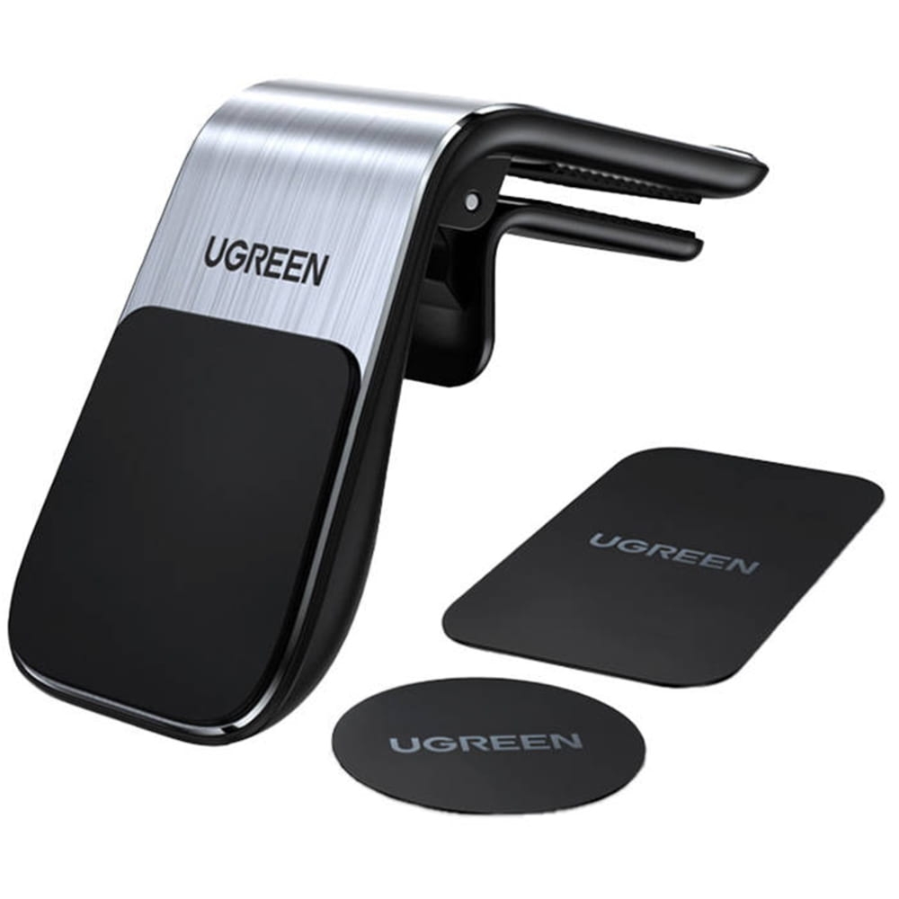 OUTLET: Magnetyczny uchwyt samochodowy na telefon do kratki nawiewu Ugreen, czarny