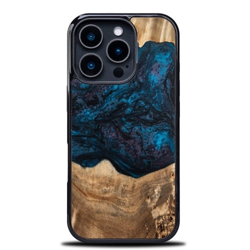 Image of Drewniane etui do iPhone 16 Pro, Bewood Unique Planets Neptun