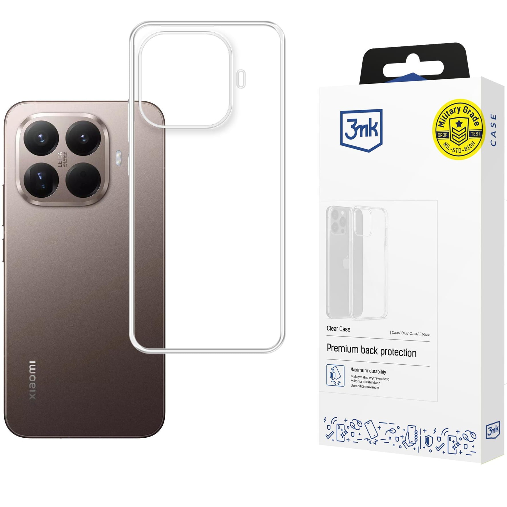 OUTLET: Etui 3mk Clear Case do Xiaomi 15T Pro, przezroczyste