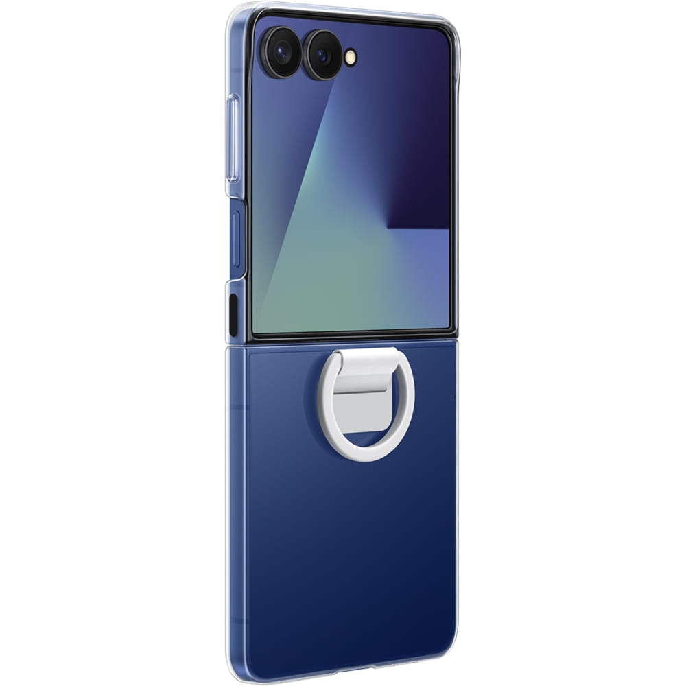 Etui Samsung Silicone Case Ring do Galaxy Z Flip7, przezroczyste