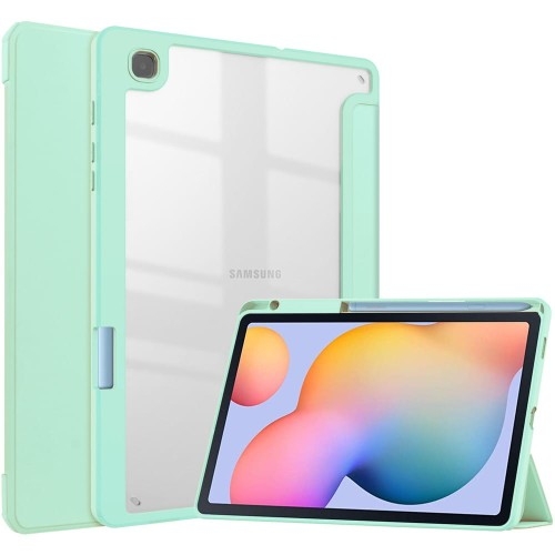 Image of Etui Bizon Case Tab Clear Matt do Galaxy Tab S6 Lite 2024/2022/2020, miętowe