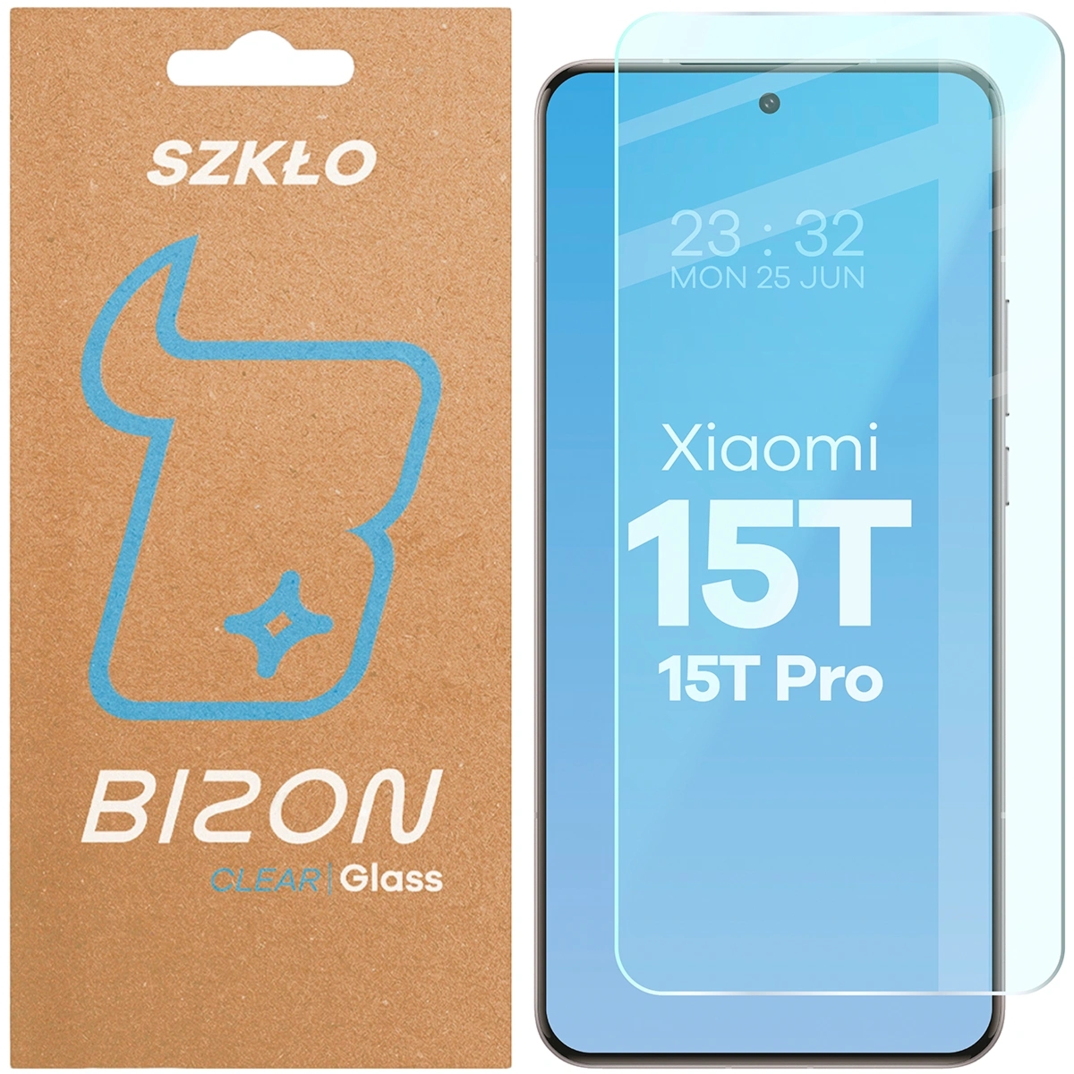 Szkło hartowane Bizon Glass Clear do Xiaomi 15T / 15T Pro