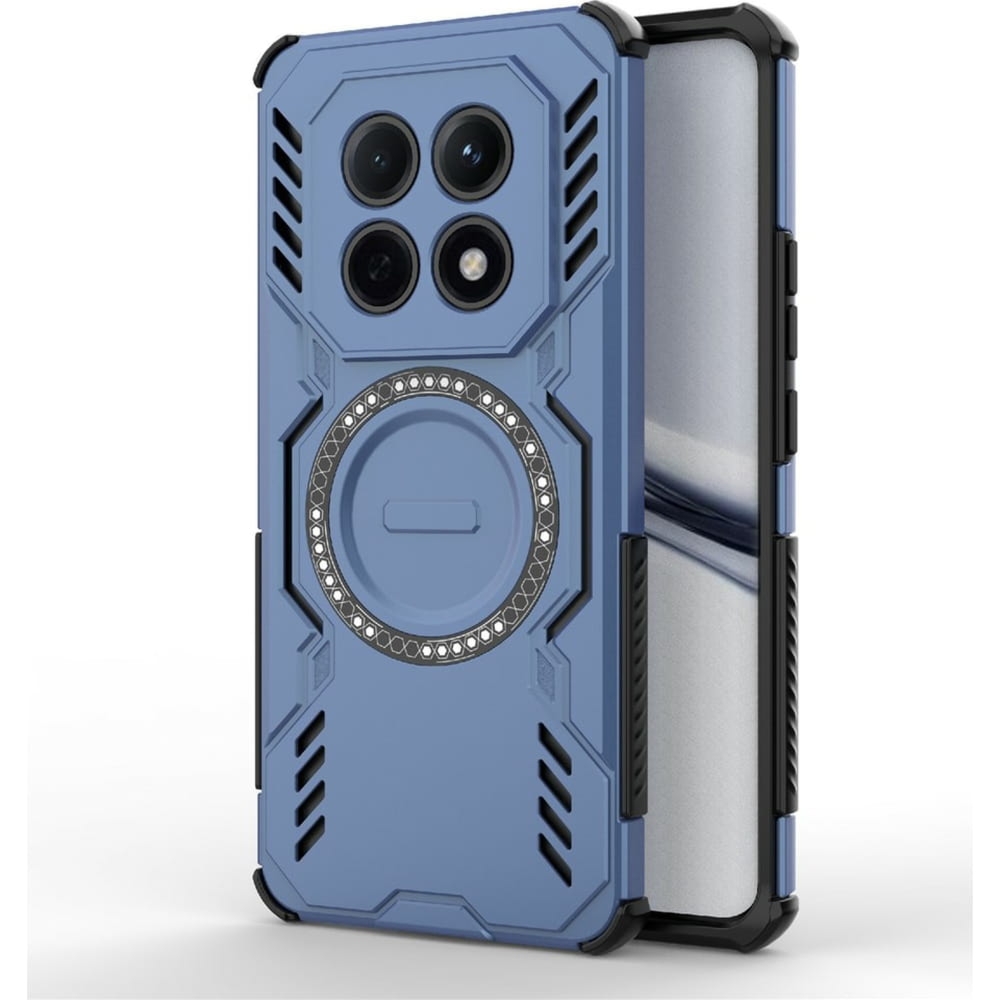 OUTLET: Etui Techsuit ArmorMag Case do Xiaomi Redmi Note 15 4G, niebiesko-czarne