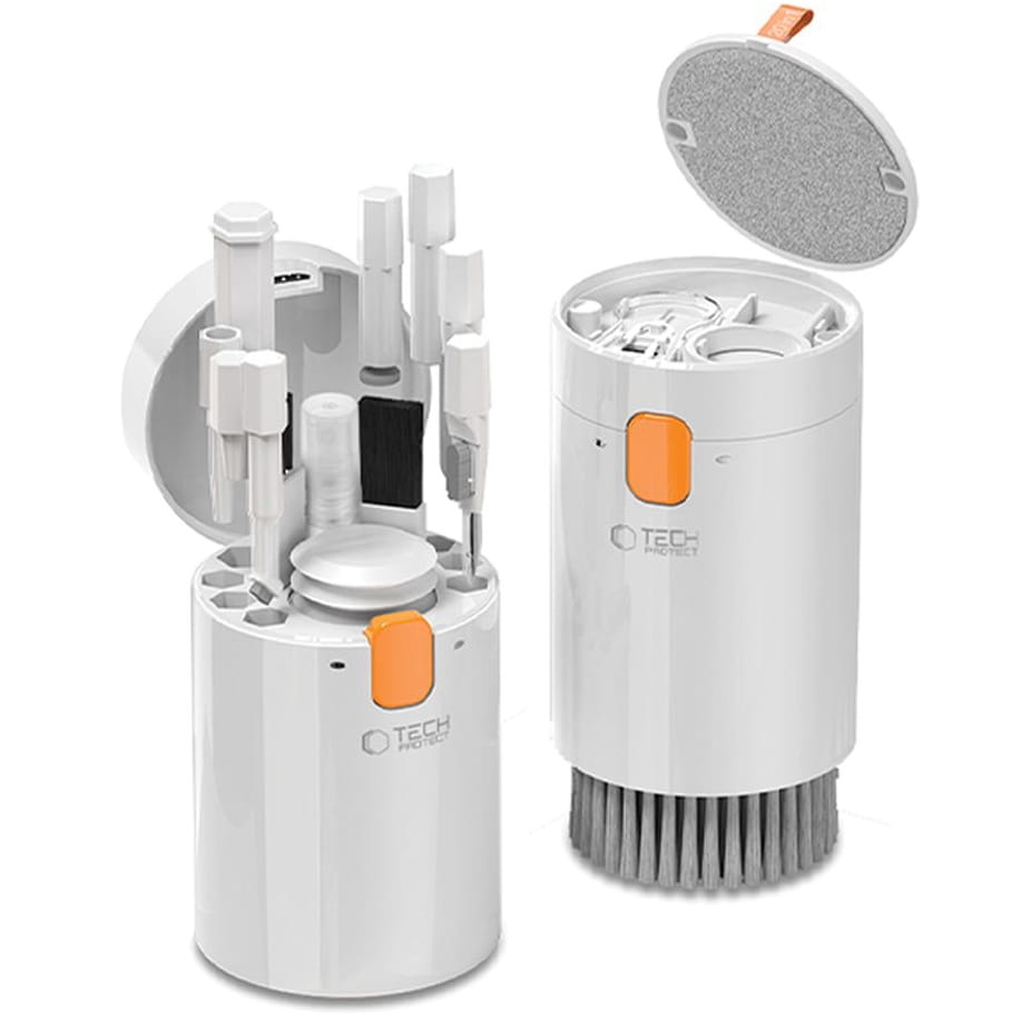 Image of Zestaw do czyszczenia elektroniki 20w1 Tech Protect CS01, biały