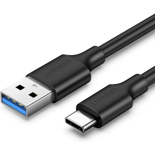 Image of Kabel Ugreen USB-A / USB-C, 3A, 1 m, czarny