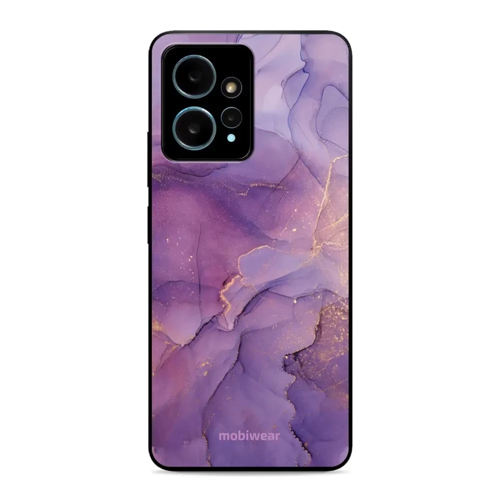 Etui ochronne do Xiaomi Redmi Note 12 4G, Mobiwear Glossy Case, fioletowe