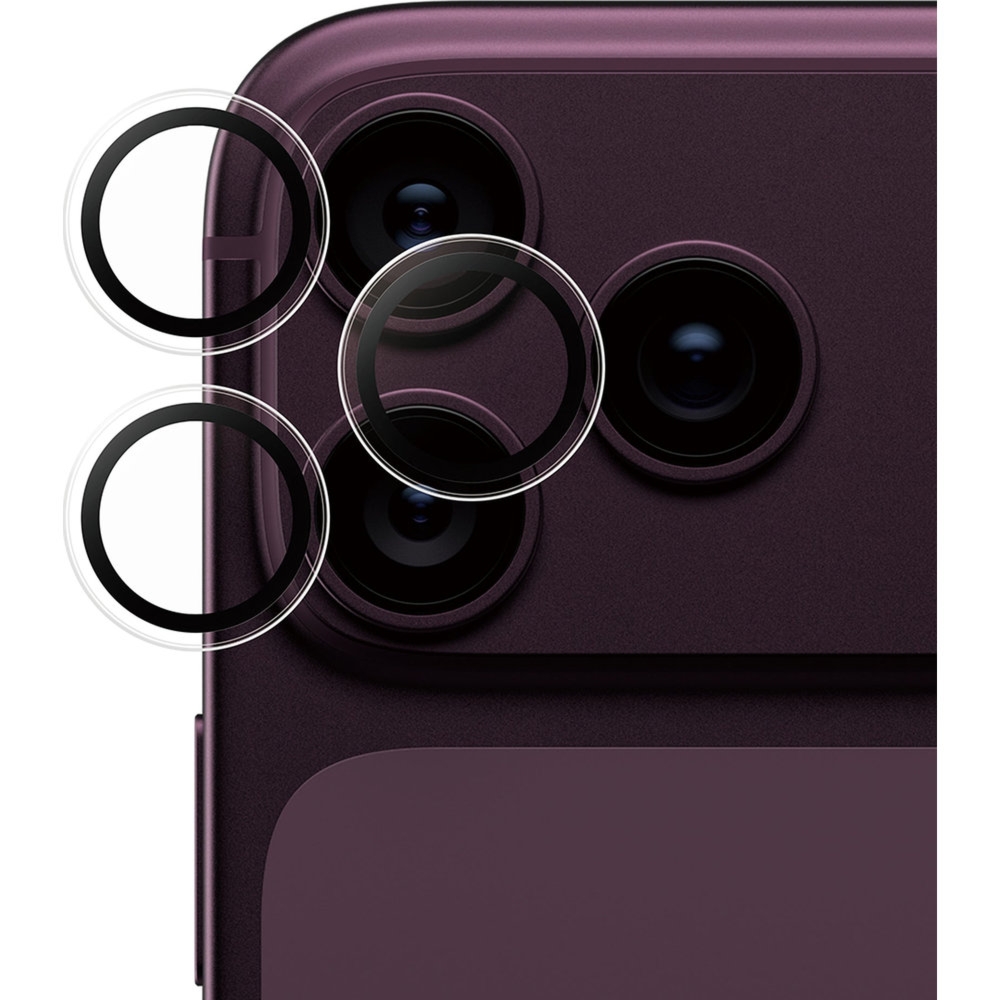 Szkło hartowane na aparat z aplikatorem SAFE by PanzerGlass Hoops do iPhone 18 Pro Max / 18 Pro, przezroczyste