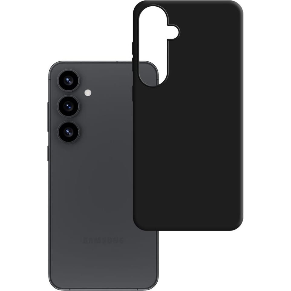 Etui 3mk Matt Case do Samsung Galaxy S25, czarne matowe