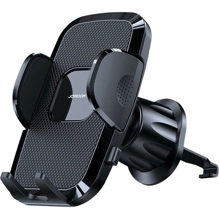 OUTLET: Mechaniczny uchwyt samochodowy na telefon na kratkę nawiewu, Joyroom JR-ZS259, czarny