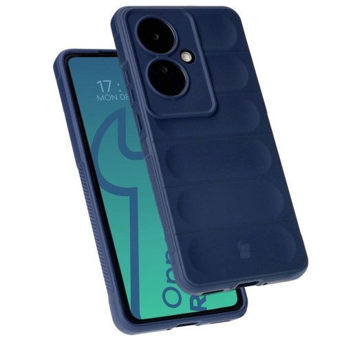 Image of Pancerne etui Bizon Case Tur do Oppo Reno11 F 5G, granatowe