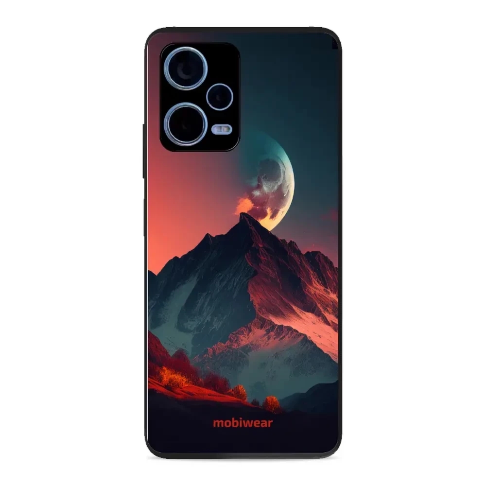 Etui ochronne do Xiaomi Redmi Note 12 Pro+ 5G, Mobiwear Glossy Case, górski zmierzch
