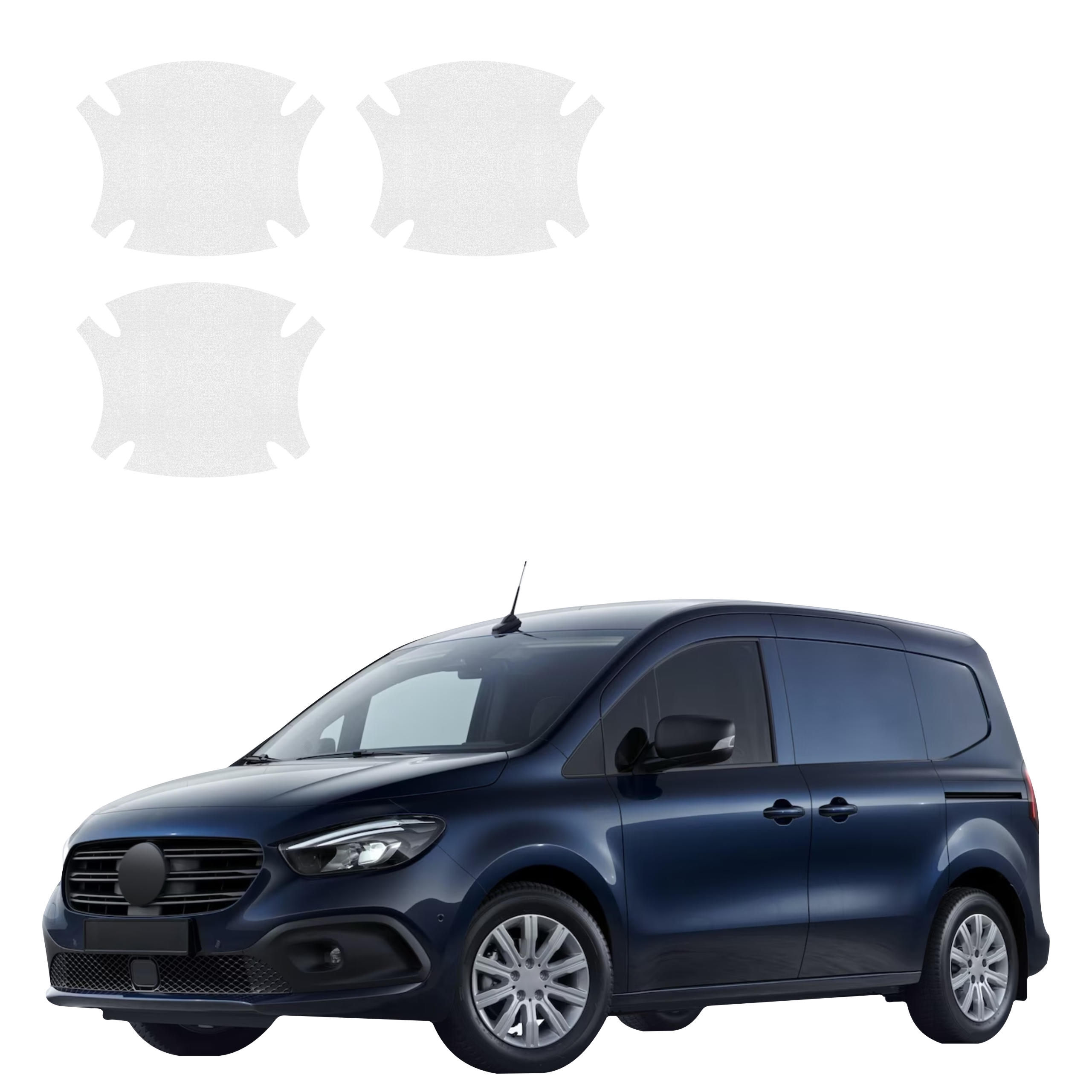 3w1 Bezbarwna powłoka techniczna Grizz Protector pod klamki Mercedes-Benz eCitan (2021-2026)