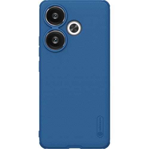 Image of Etui Nillkin Super Frosted Shield Pro do Xiaomi POCO F6 / Redmi Turbo 3, granatowe