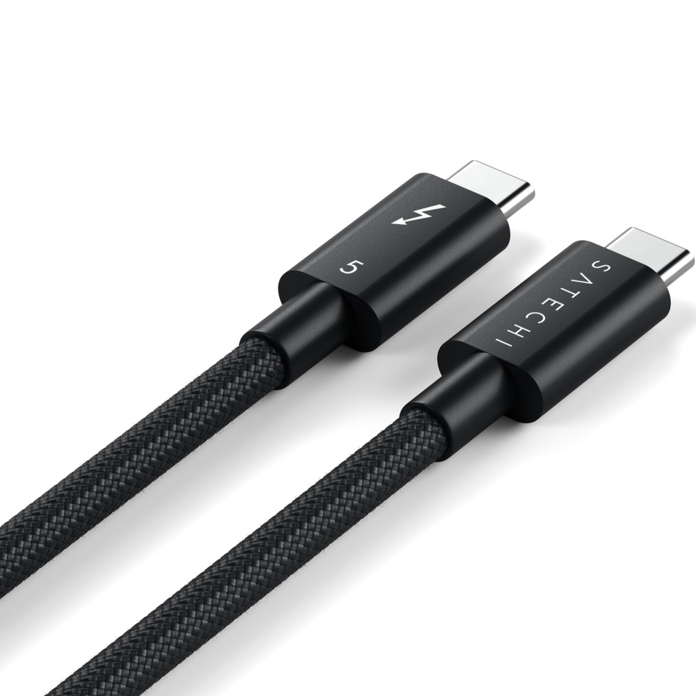 Kabel Satechi Thunderbolt 5 Pro, 120Gbps / 240W / 8K@60Hz, 1 m, czarny