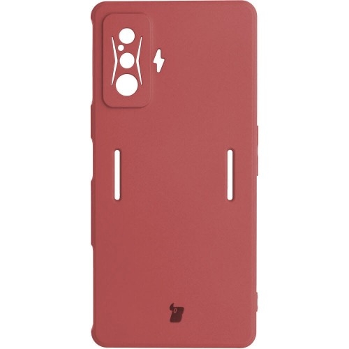 Image of Etui Bizon Case Silicone do Xiaomi Poco F4 GT, ciemny róż