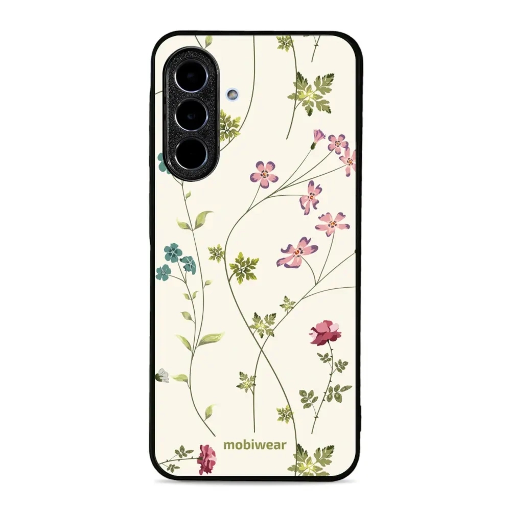 Etui ochronne do Galaxy A36 5G, Mobiwear Glossy Case, sielski kwiat