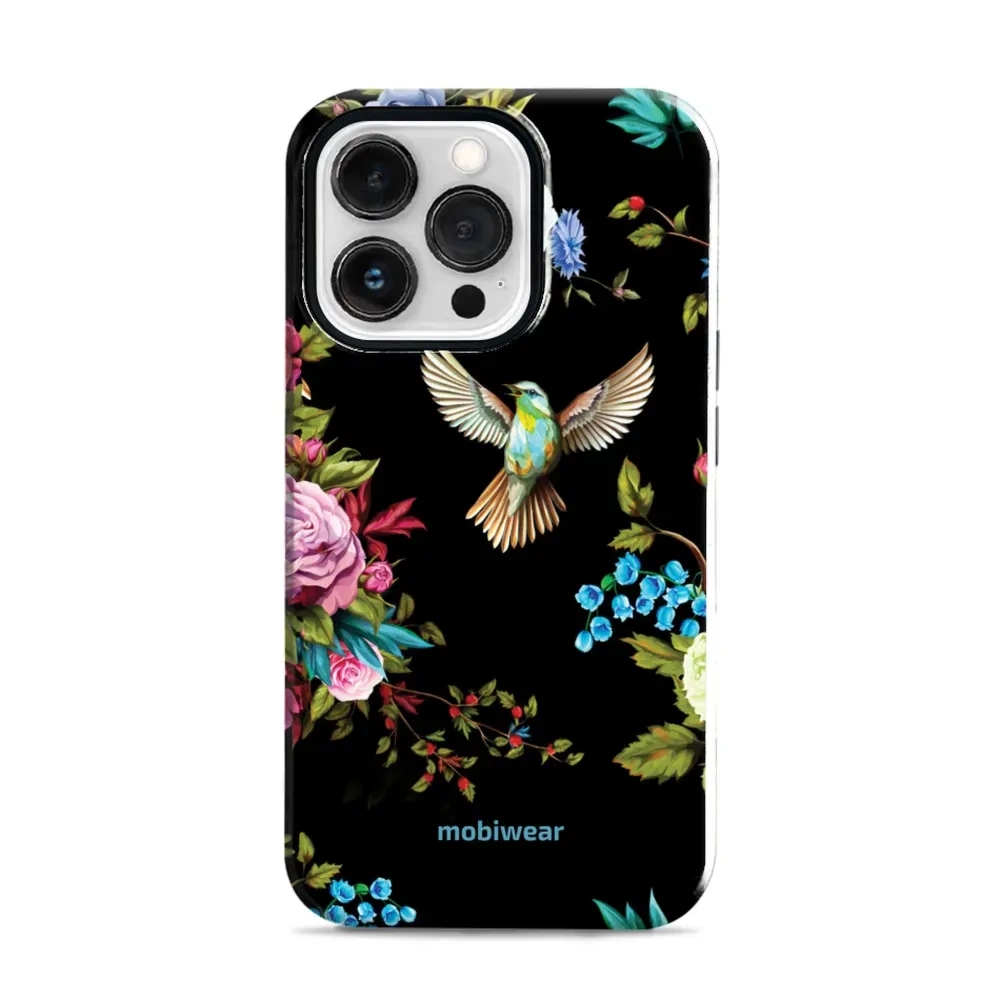 Etui ochronne do iPhone 13 Pro, Mobiwear Elite Pro, nocny koliber