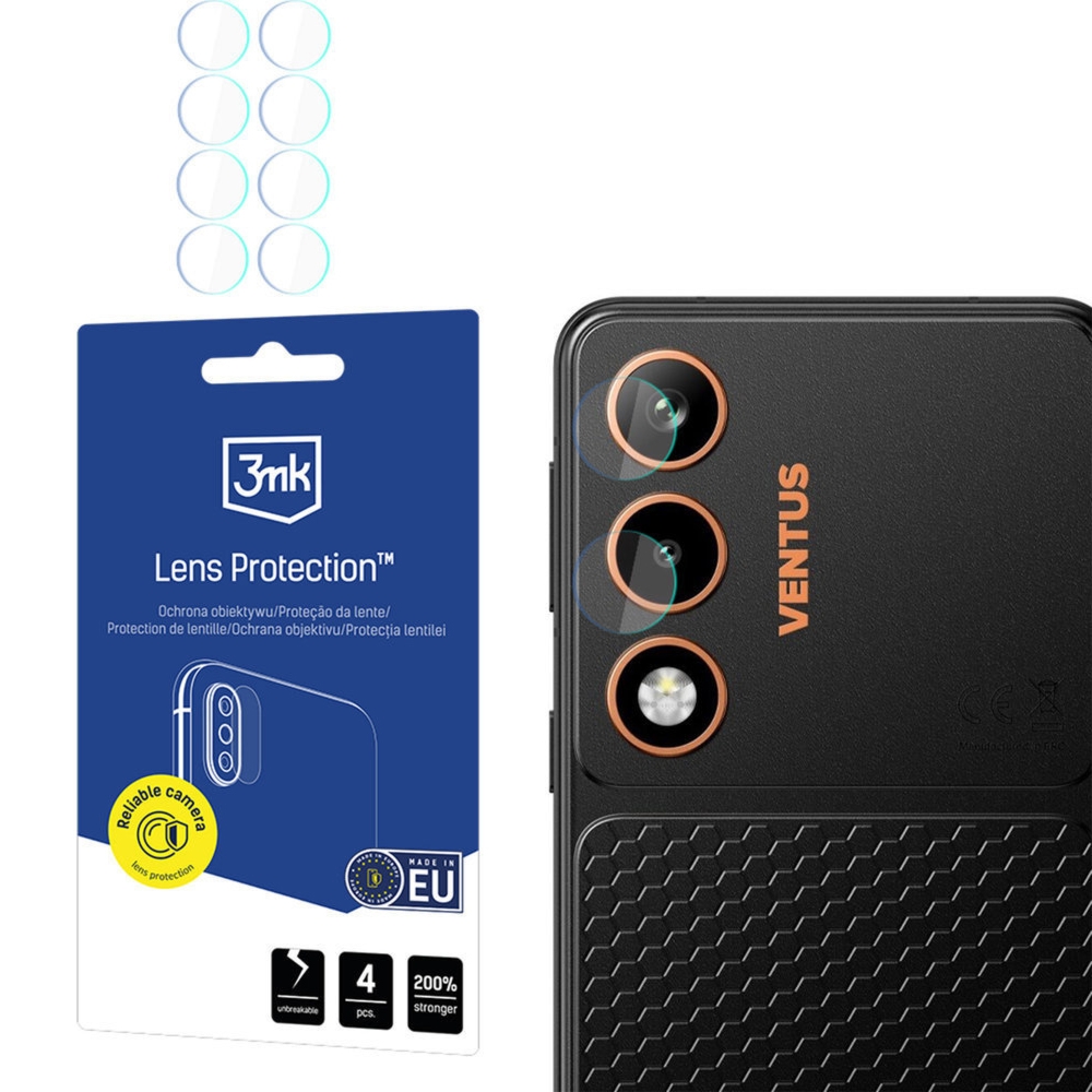 Osłona na aparat 3mk Lens Protection do Hammer Ventus 5G, 4 zestawy