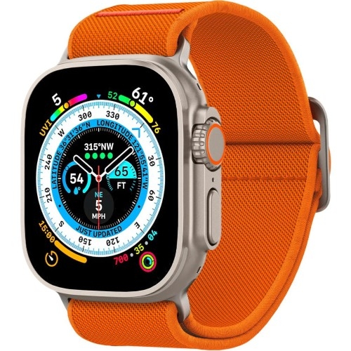 Image of Pasek Spigen Lite Fit Ultra do Apple Watch 49/46/45/44 mm, pomarańczowy