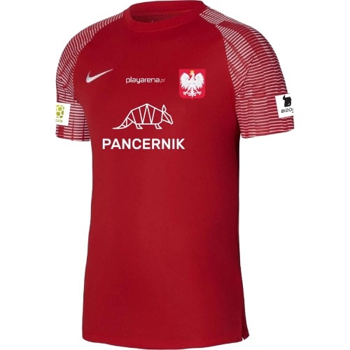 Image of Unikatowa koszulka piłkarska drużyny Socca World Cup Essen 2023, czerwona L