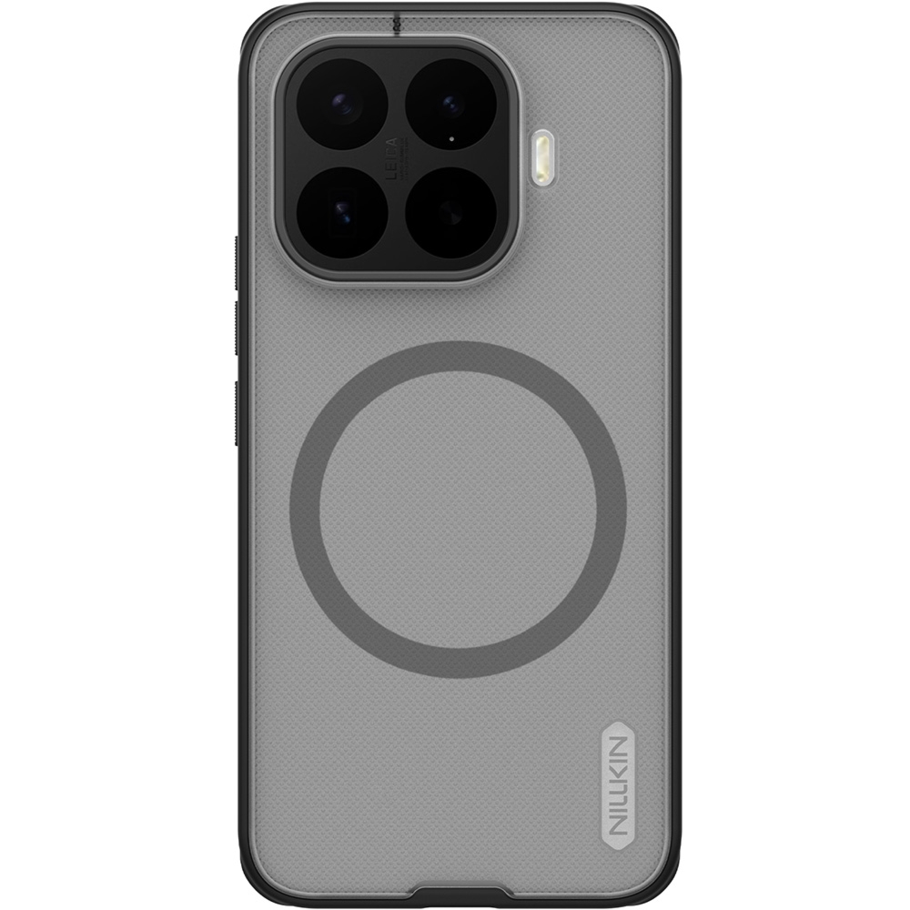Etui Nillkin Frosted Shield Pro Magnetic do MagSafe do Xiaomi 17T Pro, przydymiono-czarne