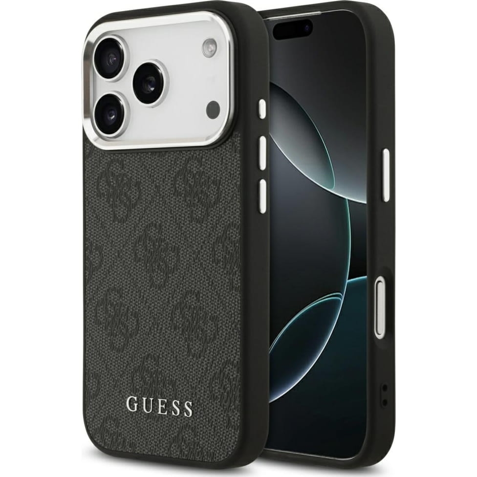 Etui Guess Hardcase 4G Classic Logo MagSafe do iPhone 18 Pro / 17 Pro, czarne