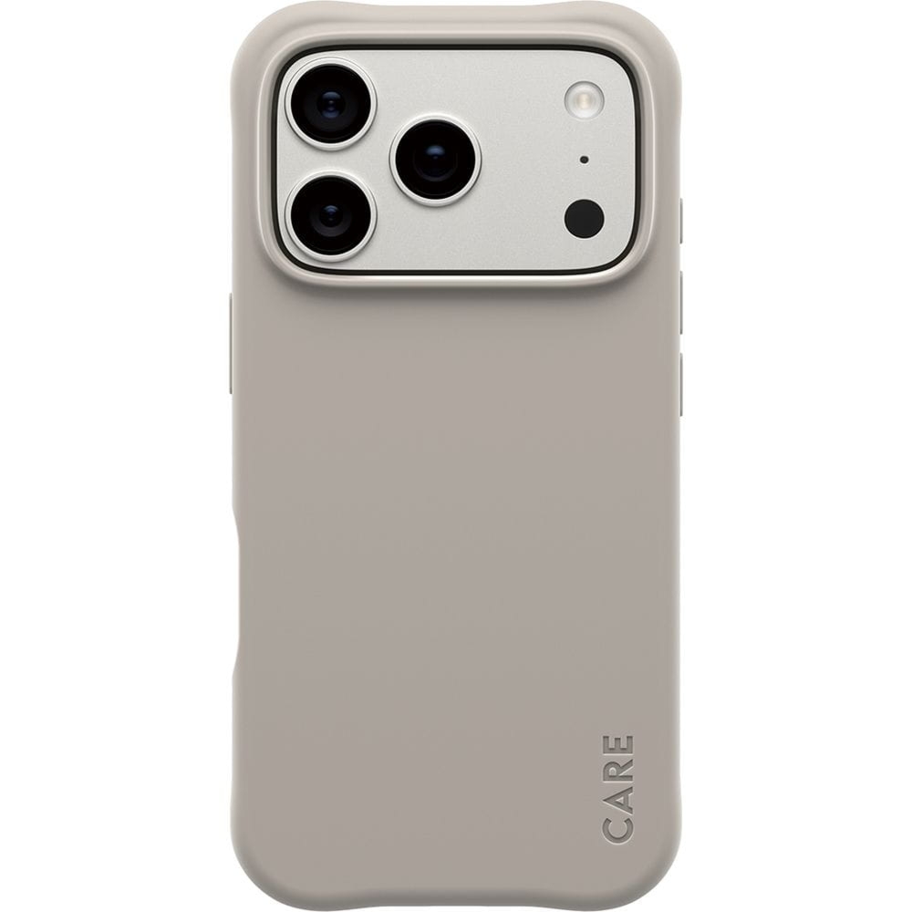 Etui CARE by Panzerglass Fashionable Samba MagSafe do iPhone 17 Pro, szare