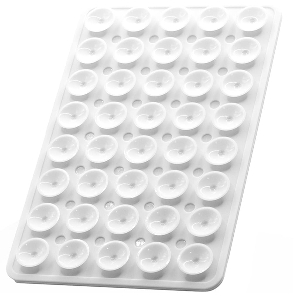 Uchwyt na telefon z przyssawką Mobile Origin Sticker Phone Mount O1, biały