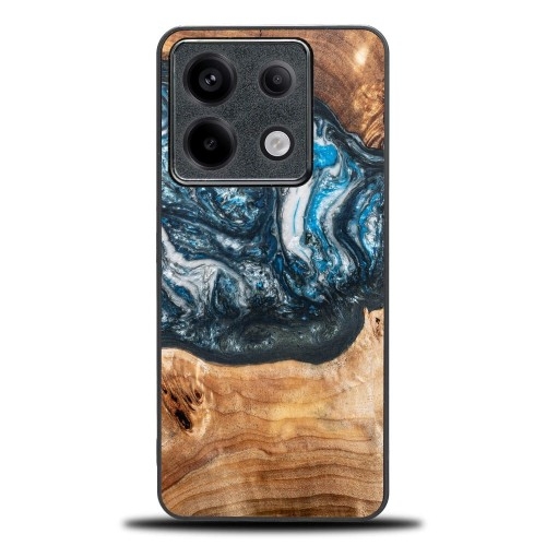 Image of Drewniane etui do Xiaomi Redmi Note 13 5G, Bewood Unique Planets Ziemia