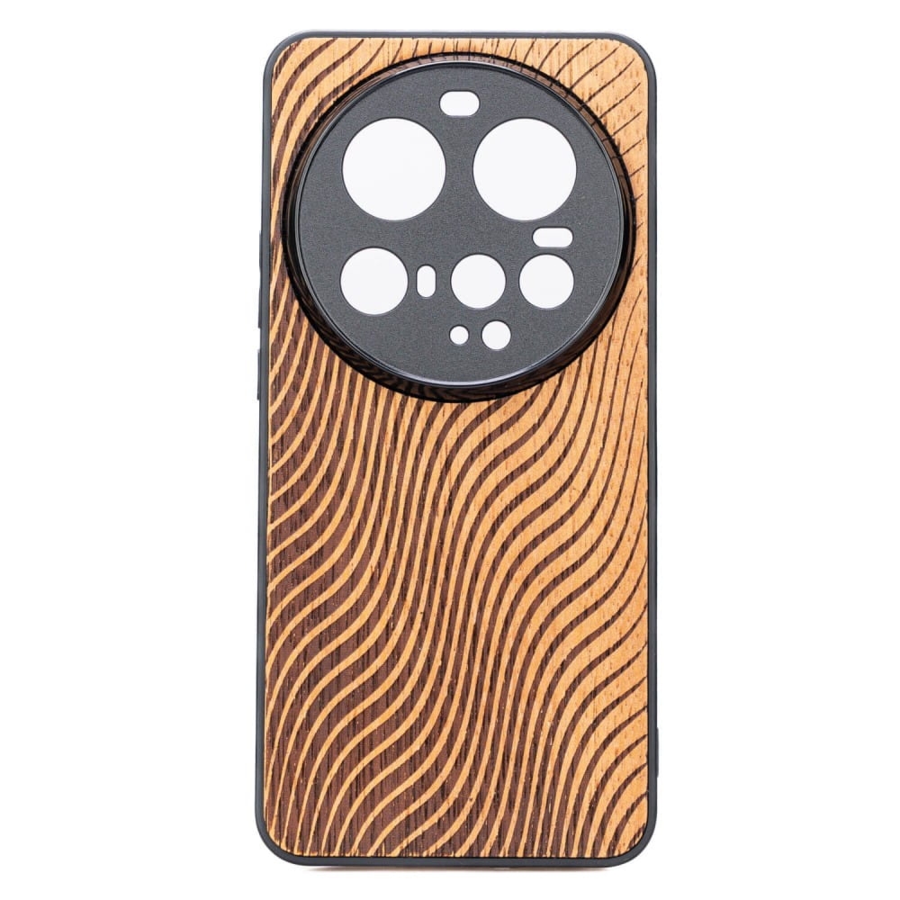 Drewniane etui do Xiaomi 15 Ultra, Bewood Fale Merbau
