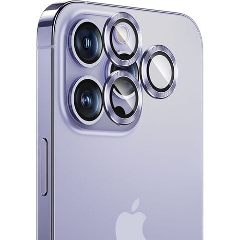 Image of Szkło na aparat Benks DR Sapphire Camera Lens do iPhone 14 Pro / 14 Pro Max, fioletowe