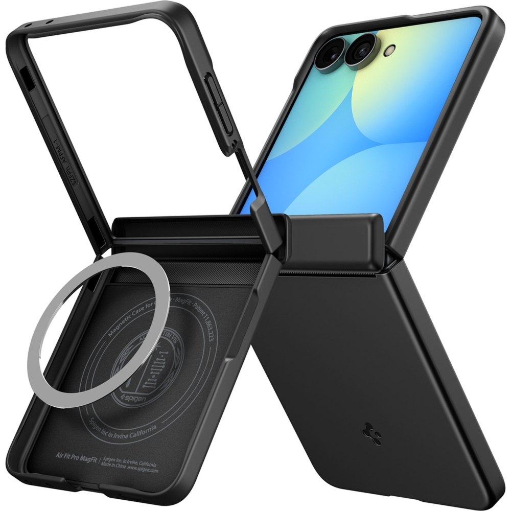 Etui Spigen Air Fit Pro Mag do MagSafe do Galaxy Z Flip8, czarne