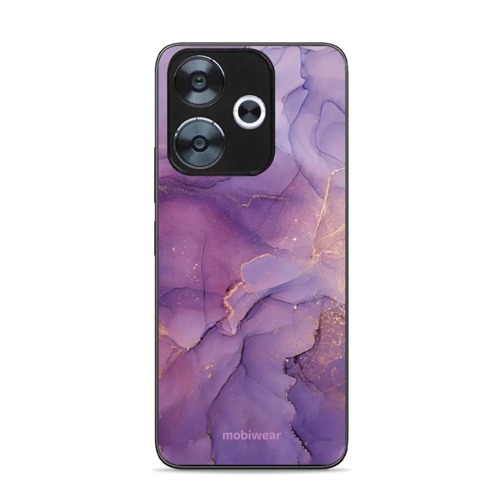 Etui ochronne do Xiaomi Redmi 13 4G, Mobiwear Glossy Case, fioletowe