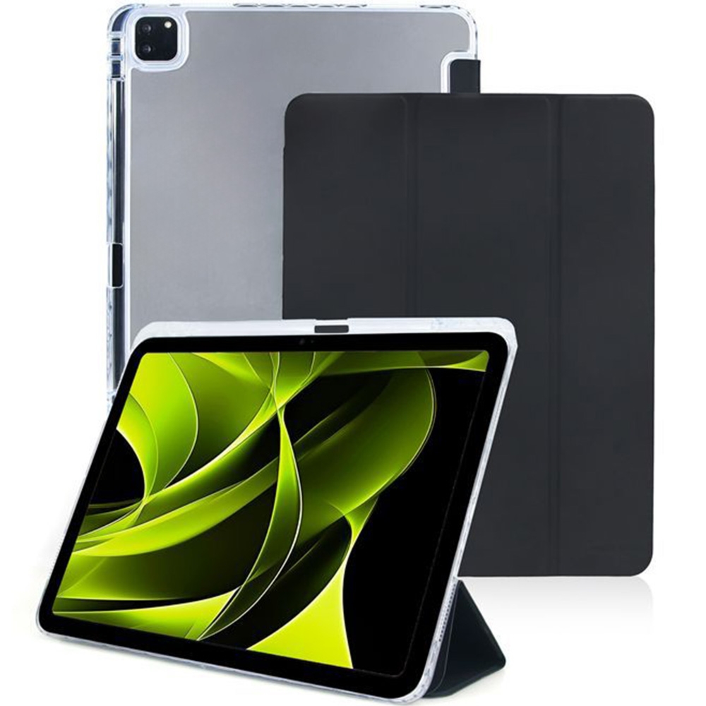 Etui Mobile Origin Easy Tablet Case do iPad Pro 13″ 2025 / 2024, czarno-przezroczyste