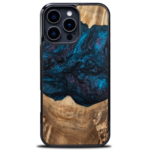 Image of Drewniane etui do iPhone 16 Pro Max, Bewood Unique Planets Neptun