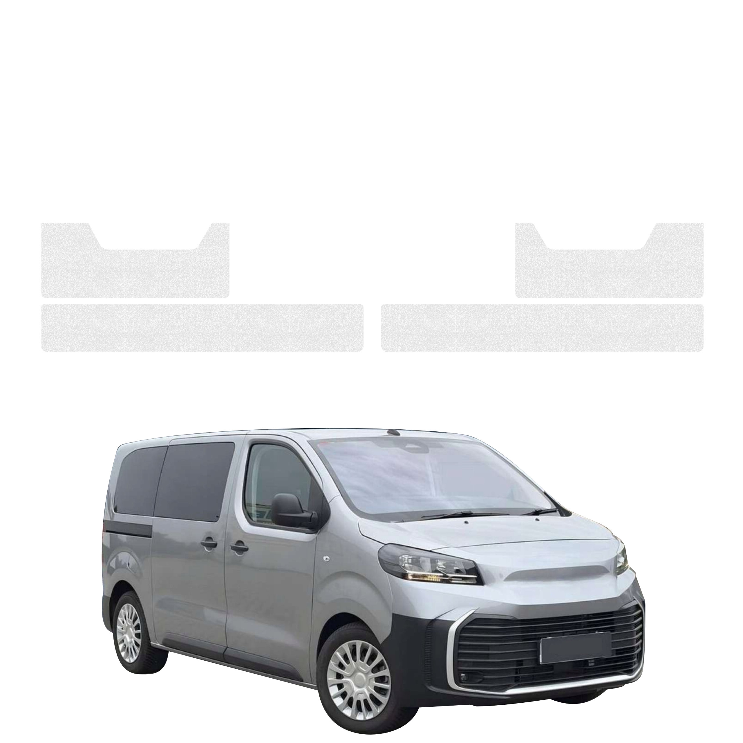 4w1 Bezbarwna powłoka techniczna Grizz Protector na progi Toyota Proace Verso Long (2016-2026)