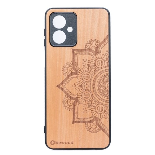 Image of Drewniane etui do Motorola Moto G54 5G, Bewood Mandala Jabłoń