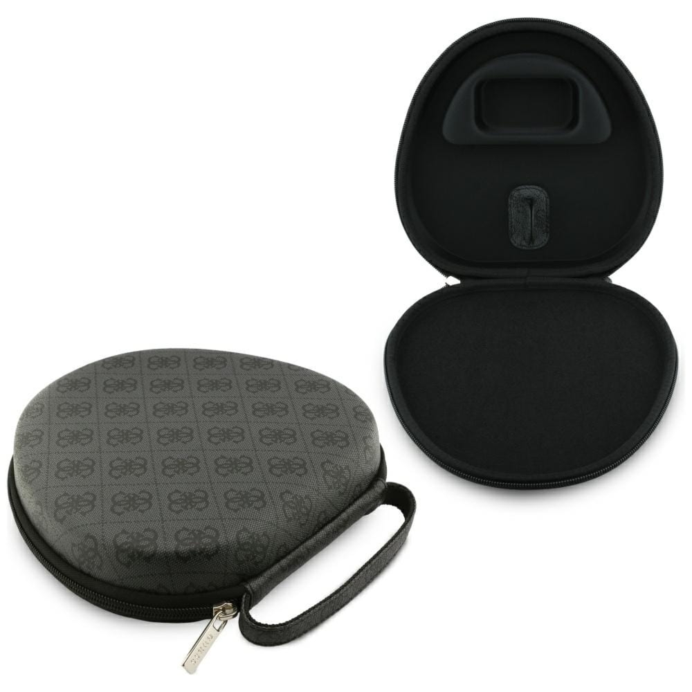Uniwersalne etui na słuchawki nauszne Guess Carry Box, czarne