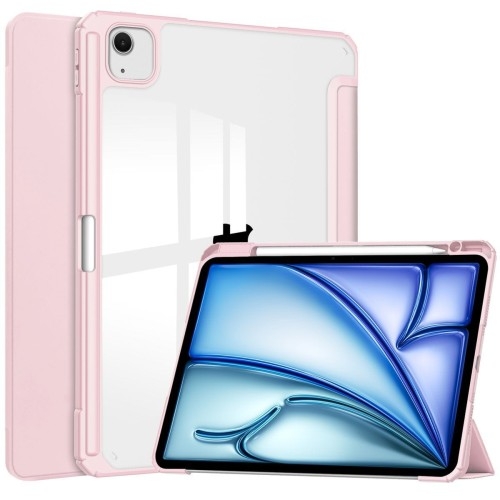 Image of Etui Bizon Case Tab Clear Matt do iPad Air 13" 2024, różowe