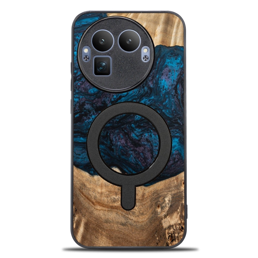 Drewniane etui do Realme GT 8 Pro, Bewood Unique Planets Neptun do MagSafe