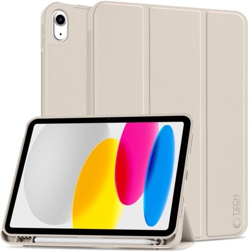 Image of Etui Tech-Protect SC Pen do iPad 10.9" 10 gen. 2022, beżowe