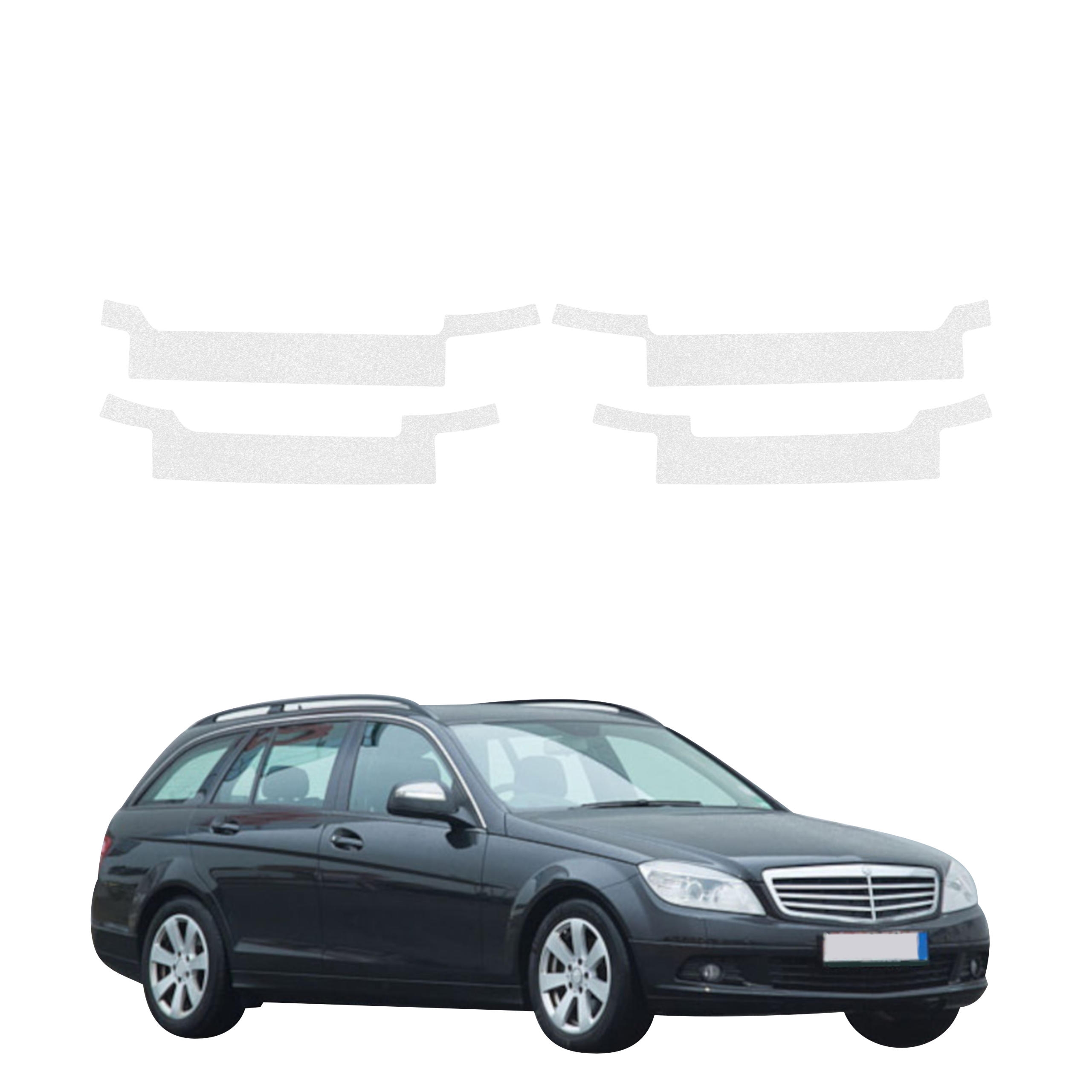 4w1 Bezbarwna powłoka techniczna Grizz Protector na progi Mercedes Benz C Klasa S204 Kombi (2007-2011)
